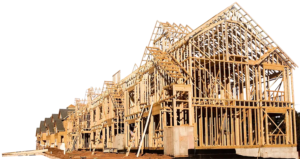 A home being built